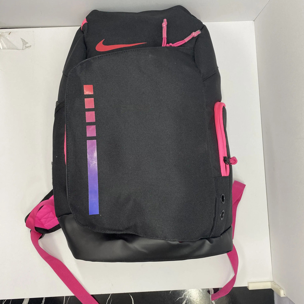 Nike Basketball Backpack Air Cushion Backpack Pink back